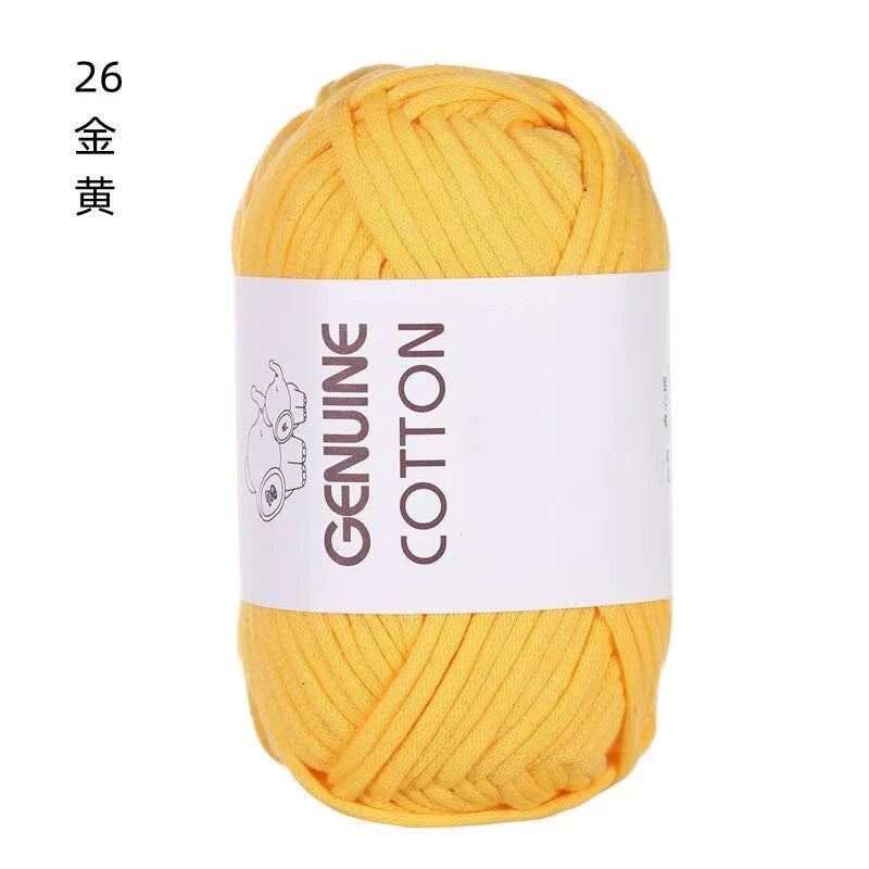 Yarn, Hollow Cord for Crochet Shoes, Scarves, Bags, Hats & Blanket Crafts
