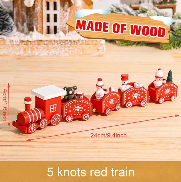 Christmas Train Merry Christmas Decorations For Home Ornament Xmas Navidad Noel Gifts Happy New Year 2026 Gifts