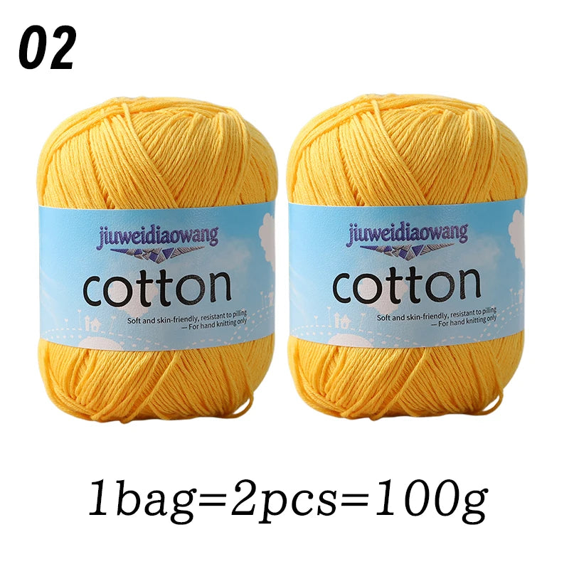 Yarn, Solid Color for Knitting Sweaters, Cushions, Blankets & Craft Projects