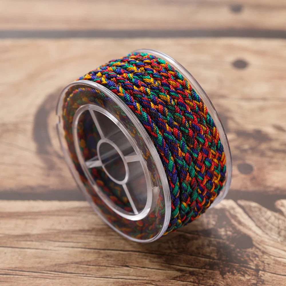 Polyester Beading Thread Colorful Stringing Cord DIY Jewelry Making