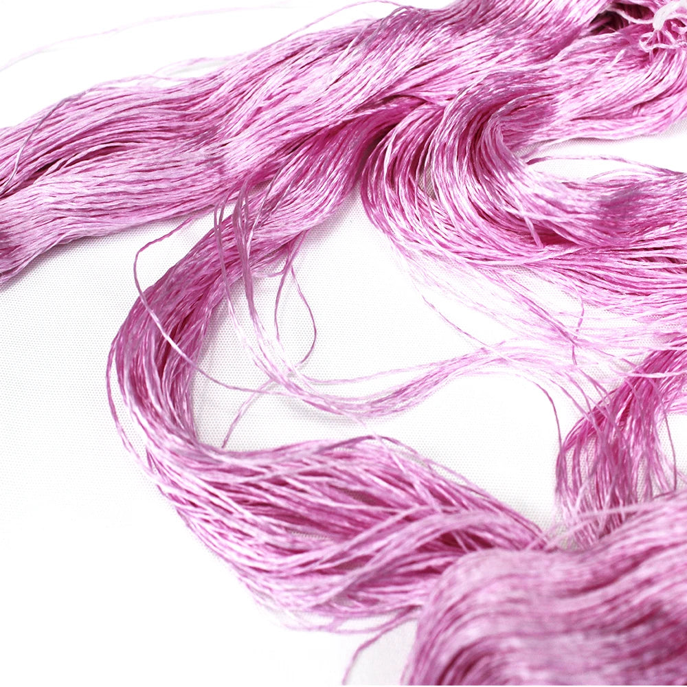 Embroidery Thread, Rose & Purple Colors for Hand Embroidery & Cross-Stitch