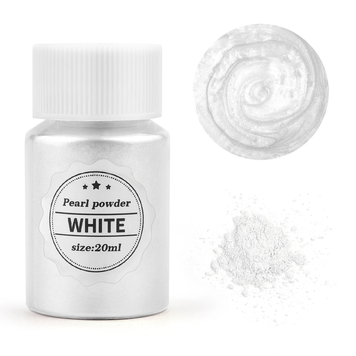 Pearlescent Mica Pearl Powder 10g — 24 Colors for Resin, Candles & Crafts