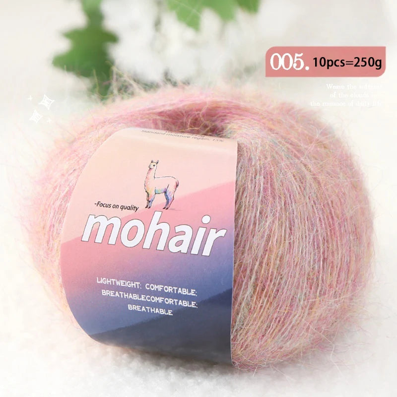Yarn, Multicolor for Handmade Sweaters, Openwork Coats, Scarves & Shawls