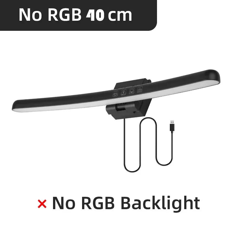 Monitor Light Bar Curved, RGB LED Computer Monitor Light Bar Desk Lamp