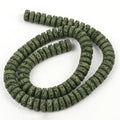 Stone Beads Rondelle Volcanic Lava Spacer Bracelets for DIY Jewelry Making