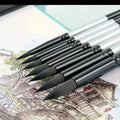 7-Piece Squirrel Hair Painting Brush Set — Round & Pointed Tips