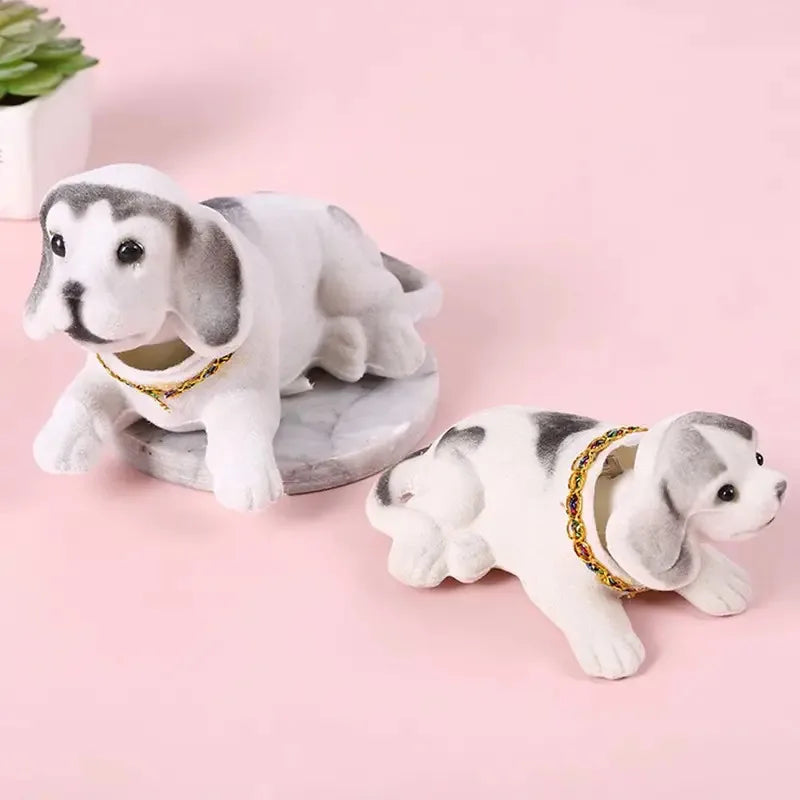 Car Ornaments Shaking Head Dog Car Dashboard Ornament Decoration