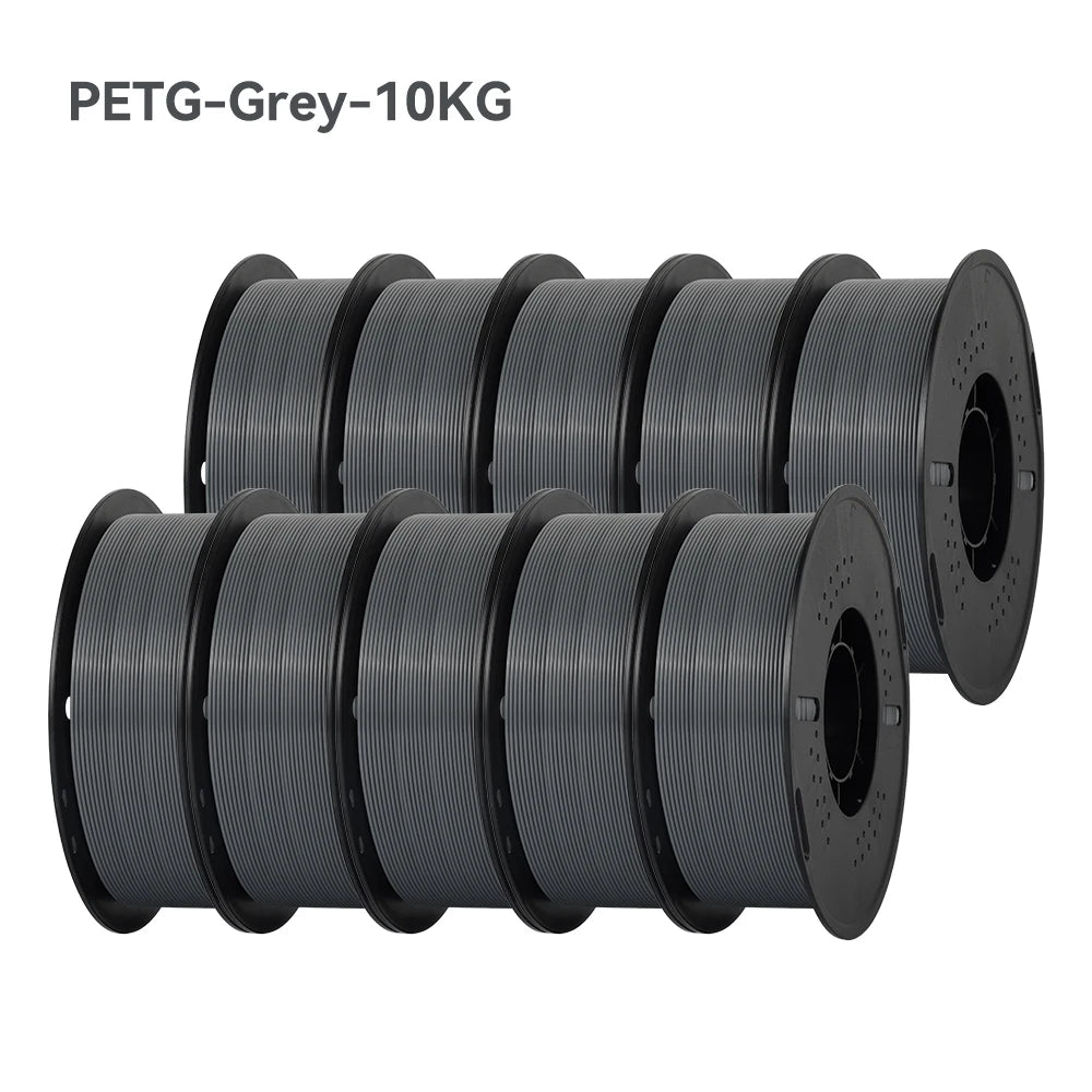 3D Printer Filament PETG 10KG 1.75mm Tangle-Free 20 Colors KINGROON