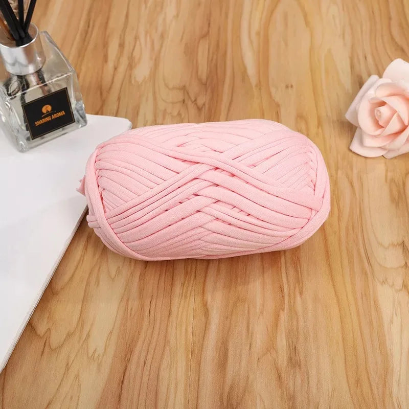 Yarn, Flat T-Shirt Style for Crochet Rugs, Bags, Slippers & Handmade Crafts