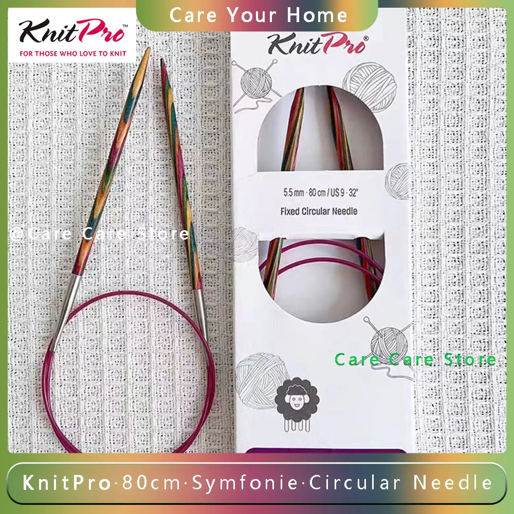 Knitting Needles, KnitPro Symfonie Fixed Circular for Sweaters & Yarn Crafts