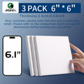 Marie's Stretched Canvas 3-Pack 100% Cotton Primed Rectangle and Round