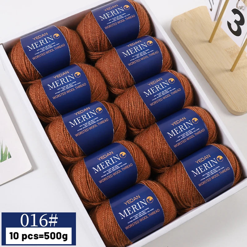 Yarn, Fine for Hand Knitting Sweaters, Scarves, Hats & Winter Accessories