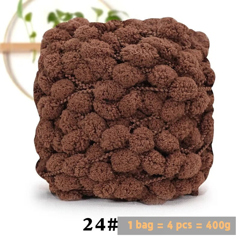 Yarn, Textured for Throw Blankets, Cushions, Rugs & Cozy Handmade Crafts