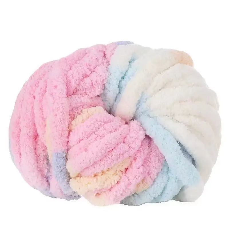 Yarn, Thick Chenille for Handmade Throws, Blankets, Rugs & Pet Bed Crafts