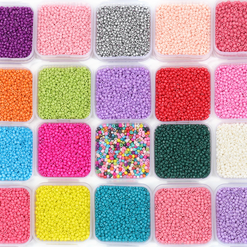 Glass Seed Beads 32grams box Czech Cute Tiny Small Spacer Gift Bracelet Supplies