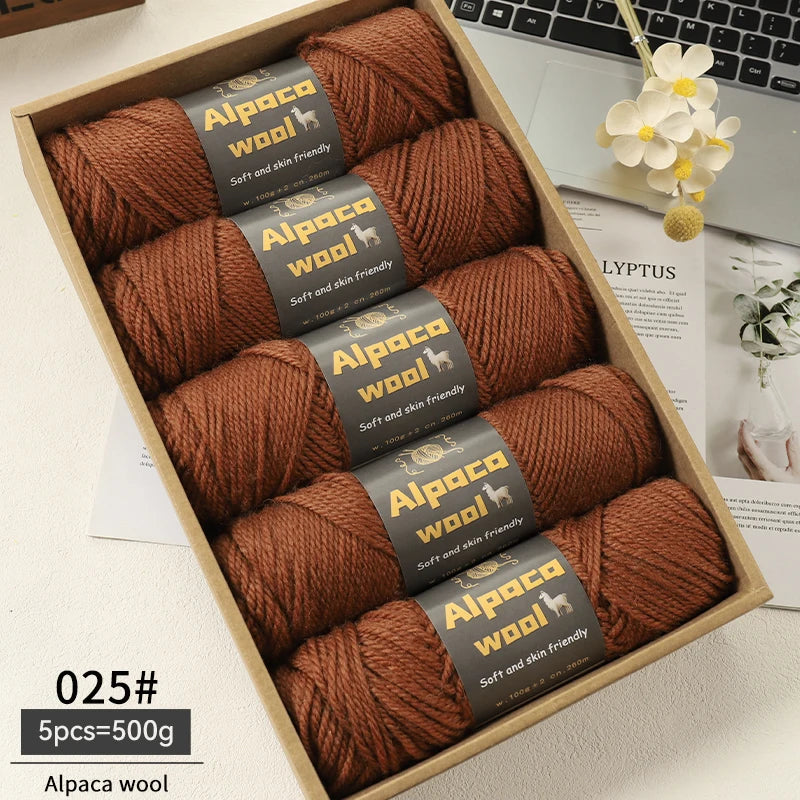 Yarn, Chunky for Knitting Sweaters, Coats, Hats, Gloves & Leg Warmers