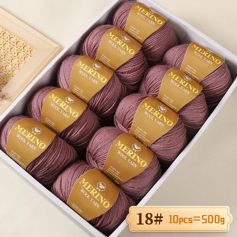 Yarn, Medium-Fine for Hand Knitting Sweaters, Scarves & Winter Hats