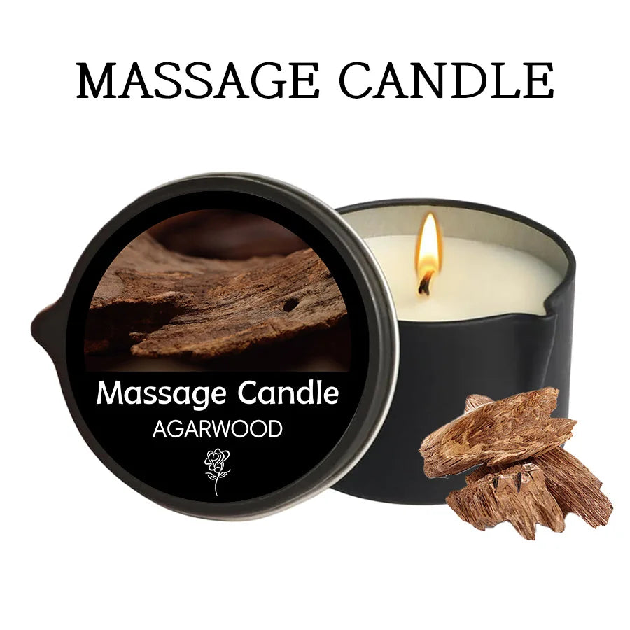 Massage Candles EVODUCK Jasmine Gardenia Lavender Floral Woody Fragrances
