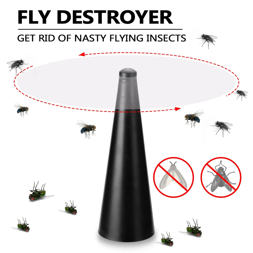 Electric Insect Repellent Fan USB/Battery Powered Tabletop Fly Killer Fans for Outdoor Table Fly Swatter Multi Pack for Indoors