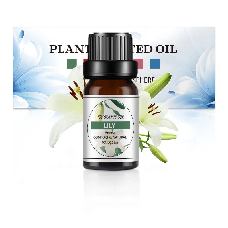 Fragrance Oil 10ml 33 Scents DIY Candle Soap Aromatherapy Diffuser 0.33oz