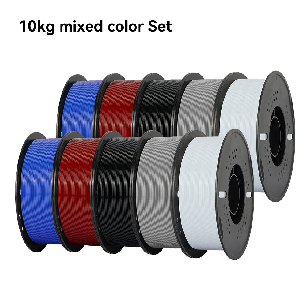 KINGROON 5/10KG Hyper PETG Filament, High Speed 3D Printer Filament,1kg/Spool (2.2lbs), 3D Printer Filament Good Toughness Non-Toxic