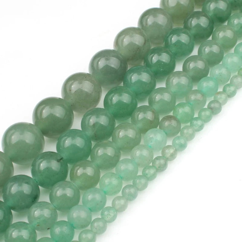 Stone Beads Round Black Lava Volcanic-Style for DIY Jewelry Making Craft Beads