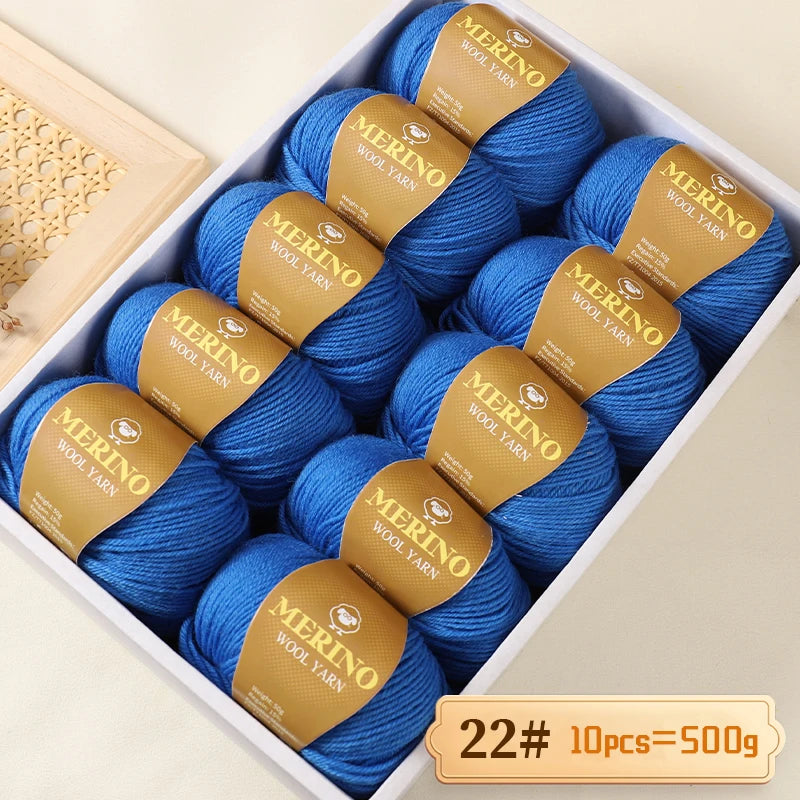 Yarn, Medium-Fine for Hand Knitting Sweaters, Scarves & Winter Hats