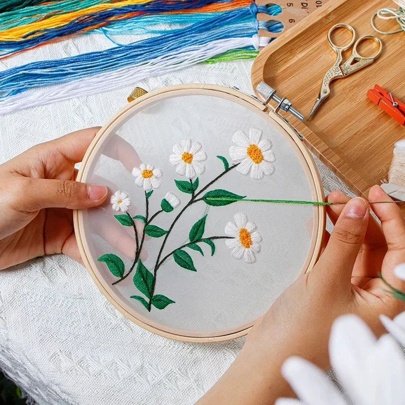 Embroidery Hoops, Round Frame Rings for Cross-Stitch & Needlecraft Projects