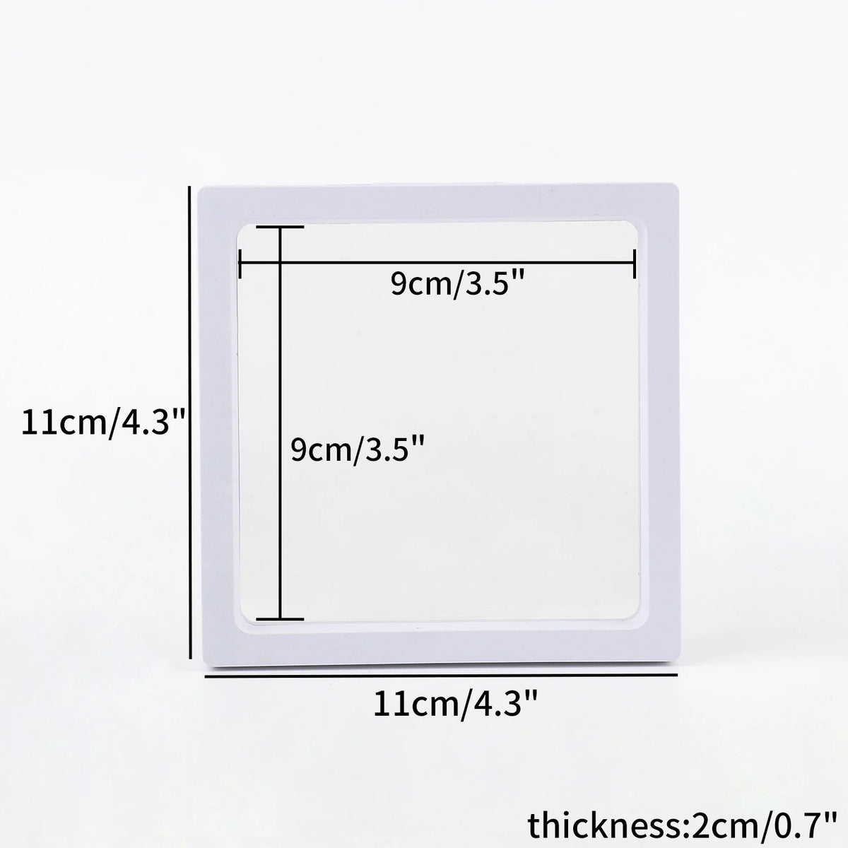 Jewelry Display Frame Floating Shadow Box Holder DIY Jewelry Making