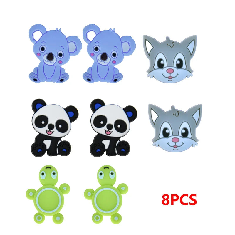 Knitting Needle Stoppers, Butterfly & Animal Tip Caps for Yarn Crafts