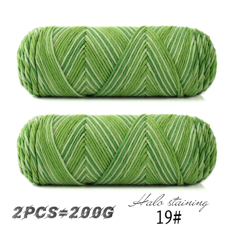 Yarn, Colorful for Hand Knitting Scarves, Sweaters & Crochet Projects