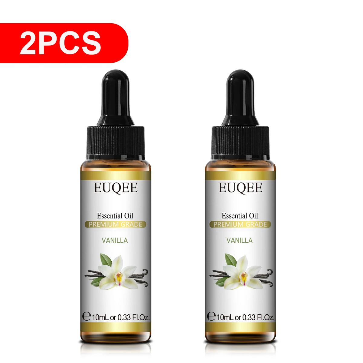 EUQEE Pure Essential Oil 10ml Premium Specialty Scents Dropper Diffuser Candle