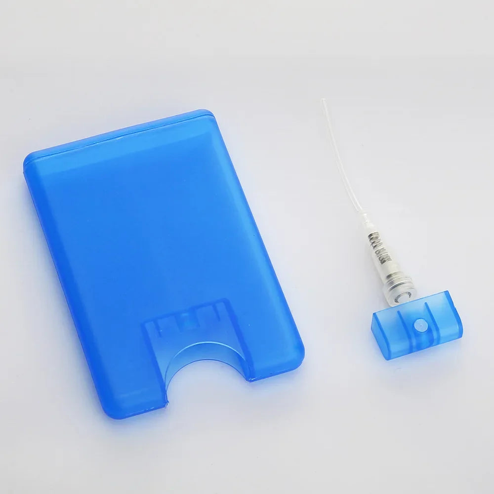 Perfume Spray Bottle Empty Refillable Flat Card Travel Atomizer