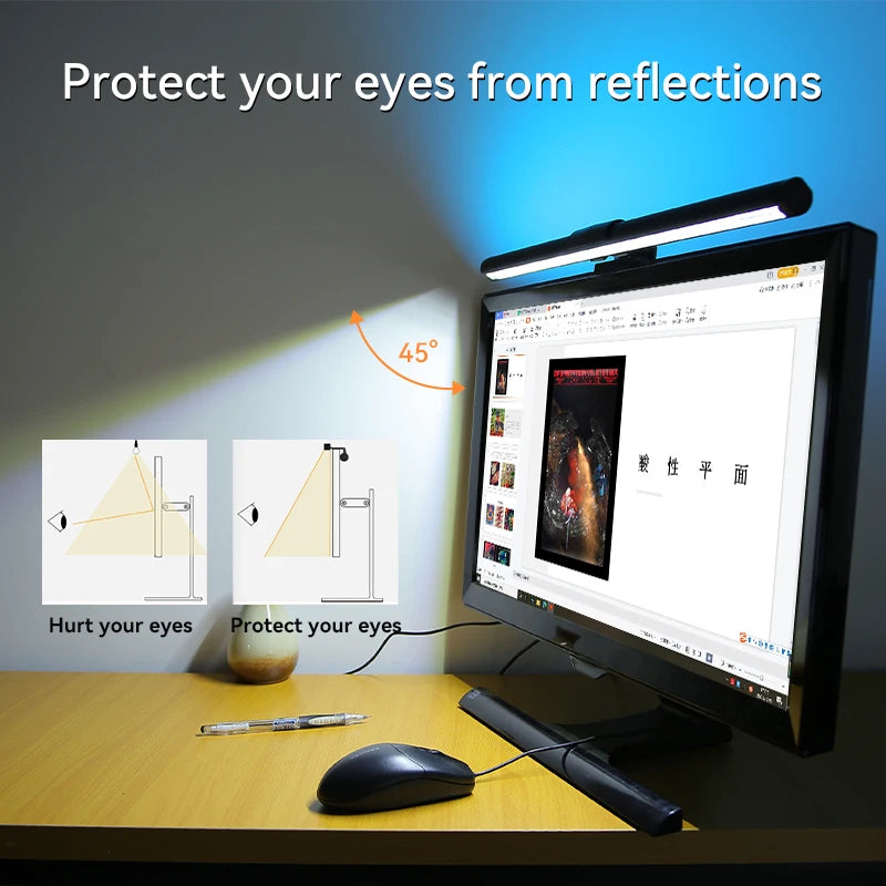 Led Monitor Light Bar Computer LED Computer Monitor Light Bar Desk Lamp