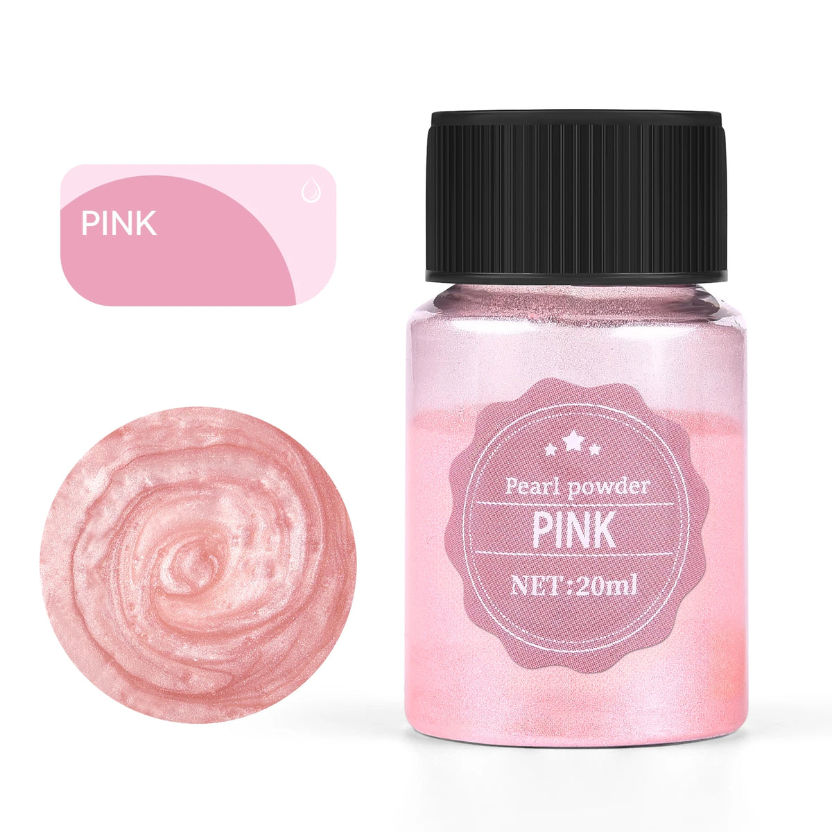 Pearlescent Mica Powder 20ml — 24 Colors for Candles, Resin & Soap