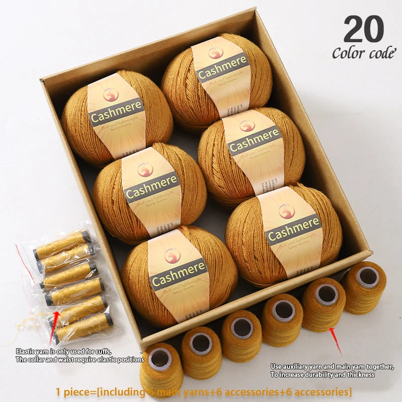 Yarn for Hand Knitting Sweaters, Scarves, Hats & Winter Layering Projects