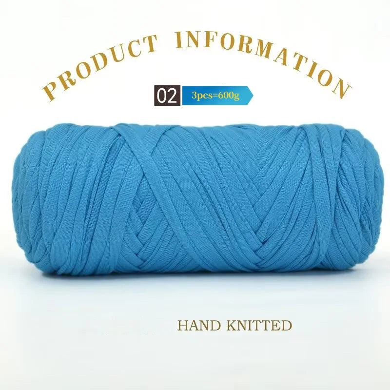 Yarn, Fabric Strip for Crochet Bags, Slippers, Hats, Cushions & Baskets