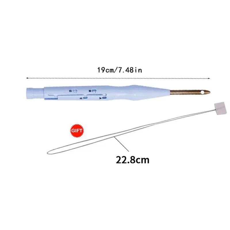 Punch Needle Tool Set, Adjustable Embroidery Pen for Handmade Yarn Crafts