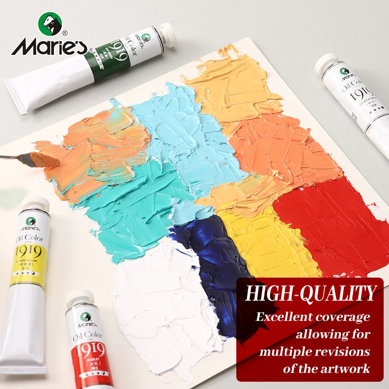 Marie's Oil Paint — 50ml Tube, 22 Colors Available