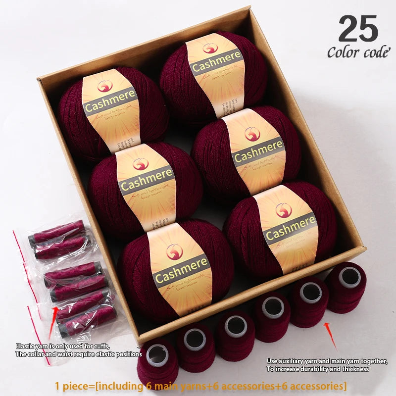 Yarn for Hand Knitting Sweaters, Scarves, Hats & Winter Layering Projects