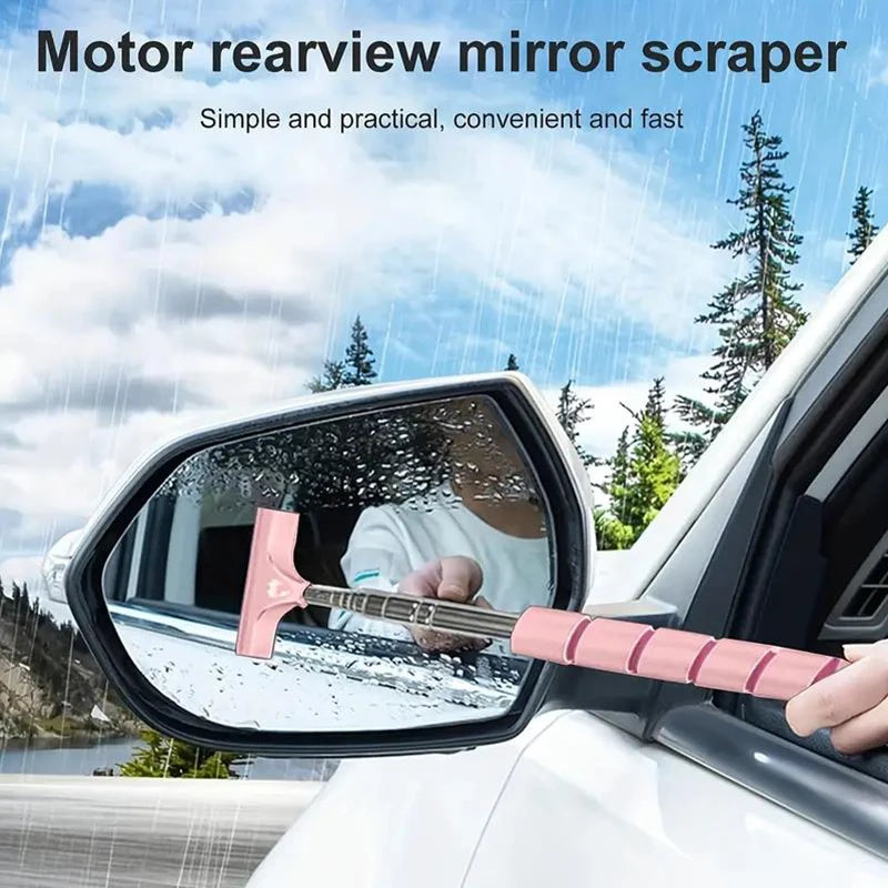 Car Rearview Mirror Wiper Telescopic Premium Quality Replacement Accessory