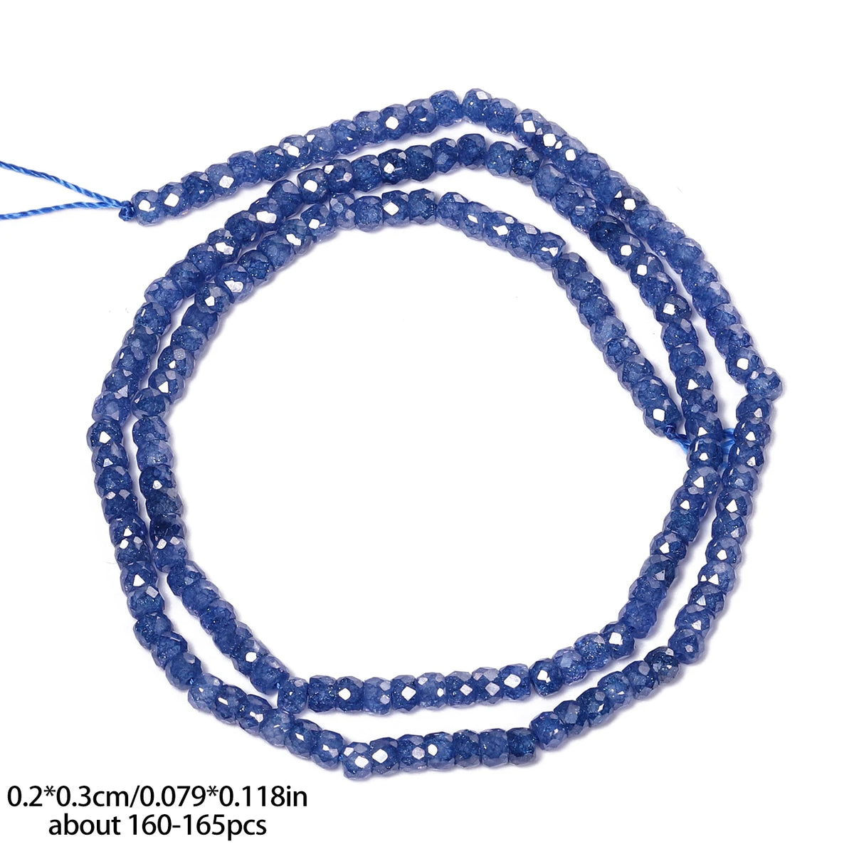 Stone Beads Faceted Abacus Zircon-Style for DIY Jewelry Making Bracelet Supplies