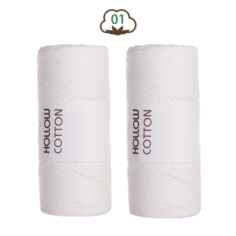 Yarn, Hollow Cord for Crochet Bags, Hats, Cushions & Handmade Accessories