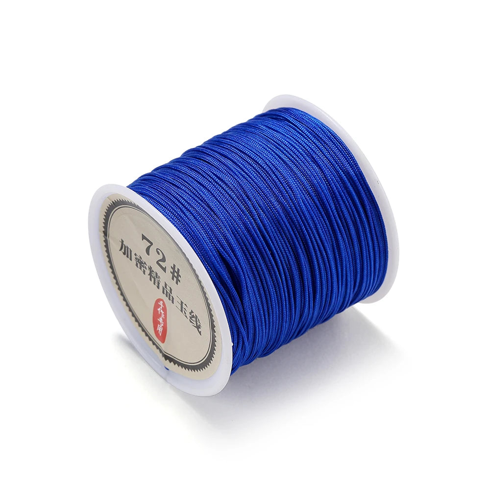 Beading Cord Nylon Chinese Knot Bracelet Braided String Tassel Craft Supplies