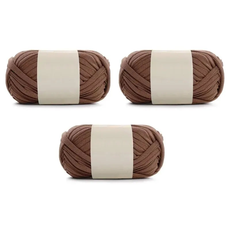 Yarn, Thick Fabric for Handmade Rugs, Bags, Toys & Slipper Crochet Crafts