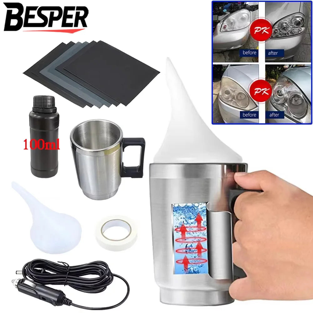 100ML Car Headlight Polishing Kit Premium Quality Replacement Accessory