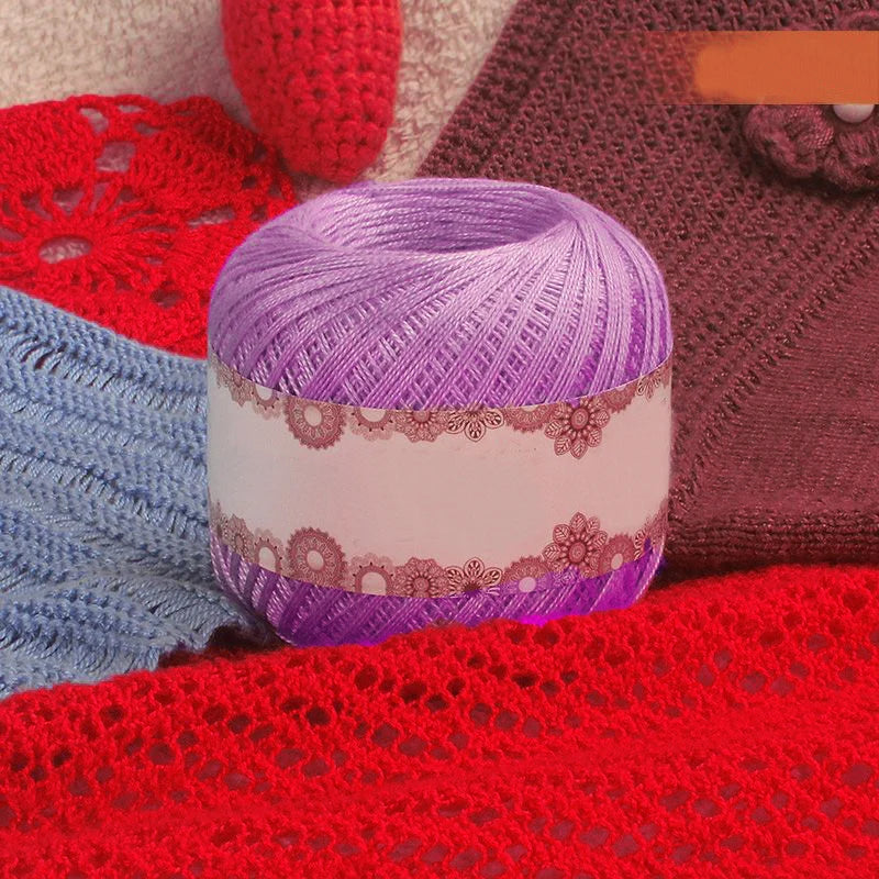 Yarn, Pearl Lace Style for Crochet Shawls, Summer Sweaters, Hats & Scarves