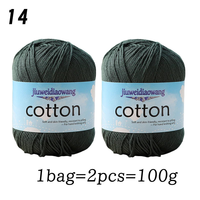 Yarn, Solid Color for Knitting Sweaters, Cushions, Blankets & Craft Projects