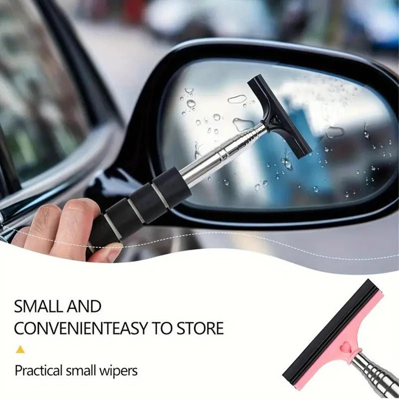 Car Rearview Mirror Wiper Telescopic Premium Quality Replacement Accessory