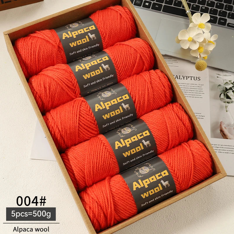 Yarn, Chunky for Knitting Sweaters, Coats, Hats, Gloves & Leg Warmers